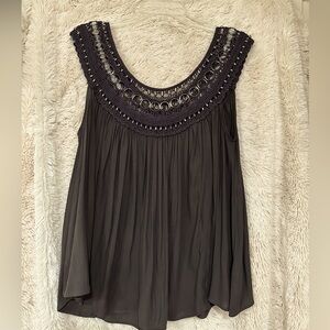 Free People Grommet Top